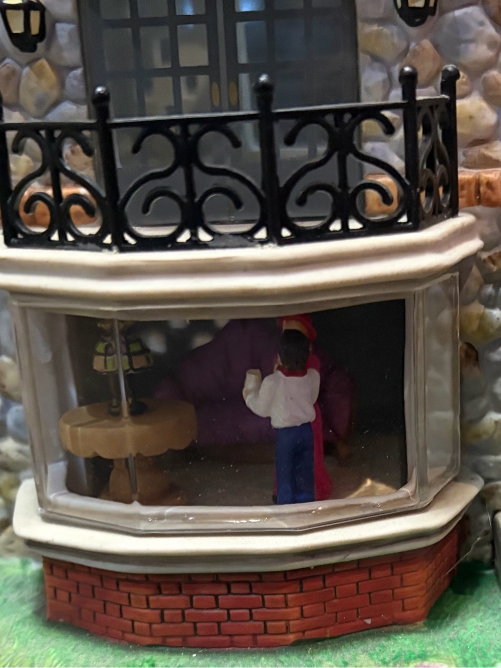 PartyLite Olde World Village #3 Bristol House Retired - Picture 10 of 16